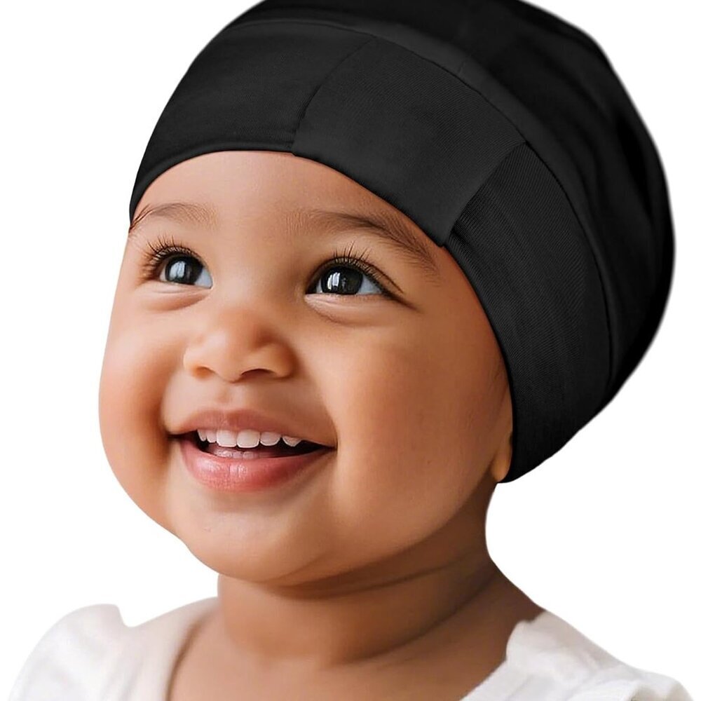 Baby Bonnet for 0-6 Months, Silky Satin Bonnet for Sleeping, Smooth for No Frizz